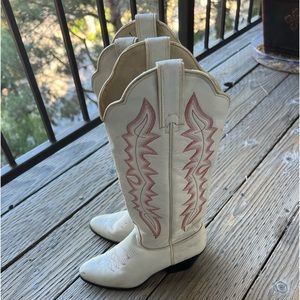 Vintage Kenny Rogers Cowgirl Boots size 6